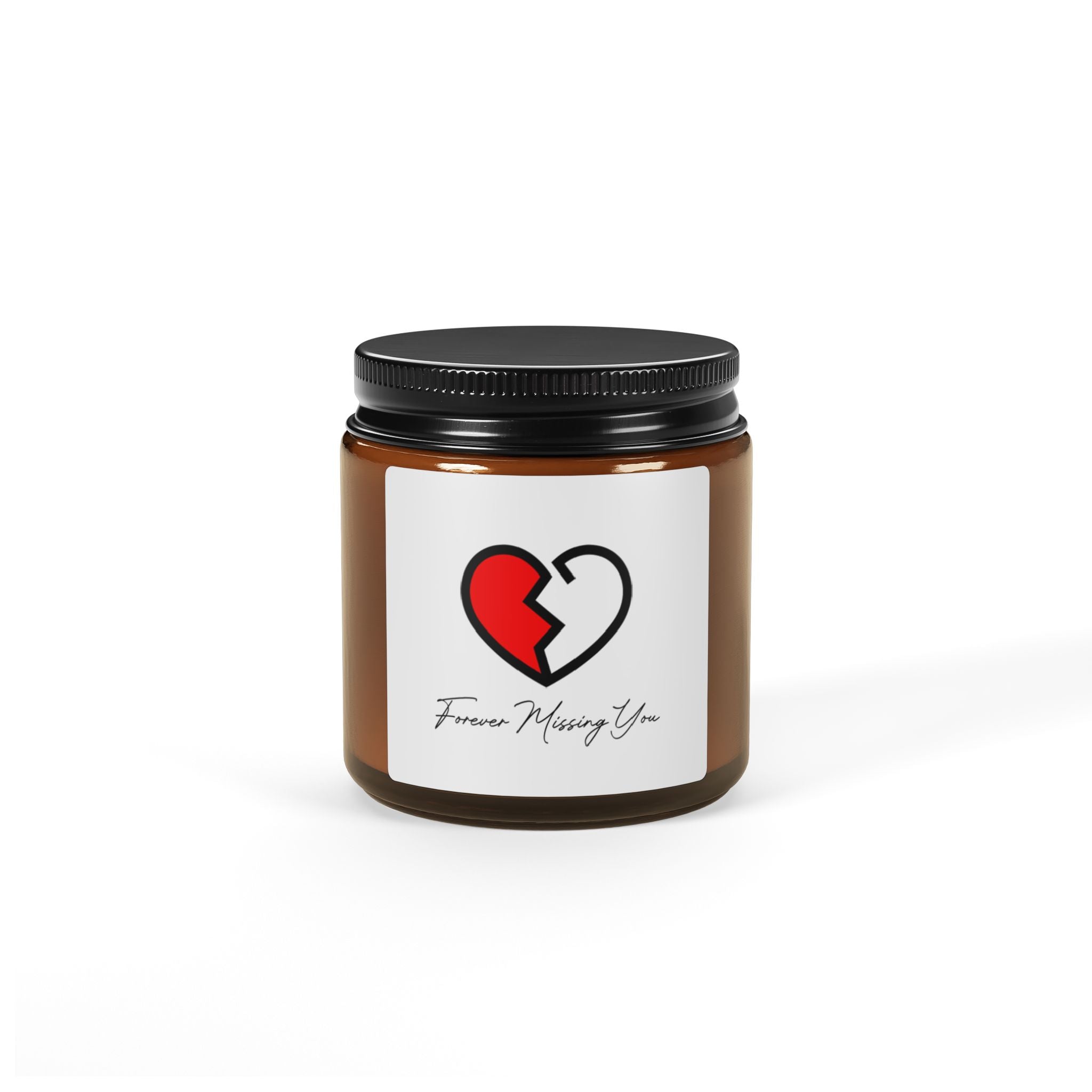 FMY Scented Soy Candle (Multi-Size, Amber Jar)