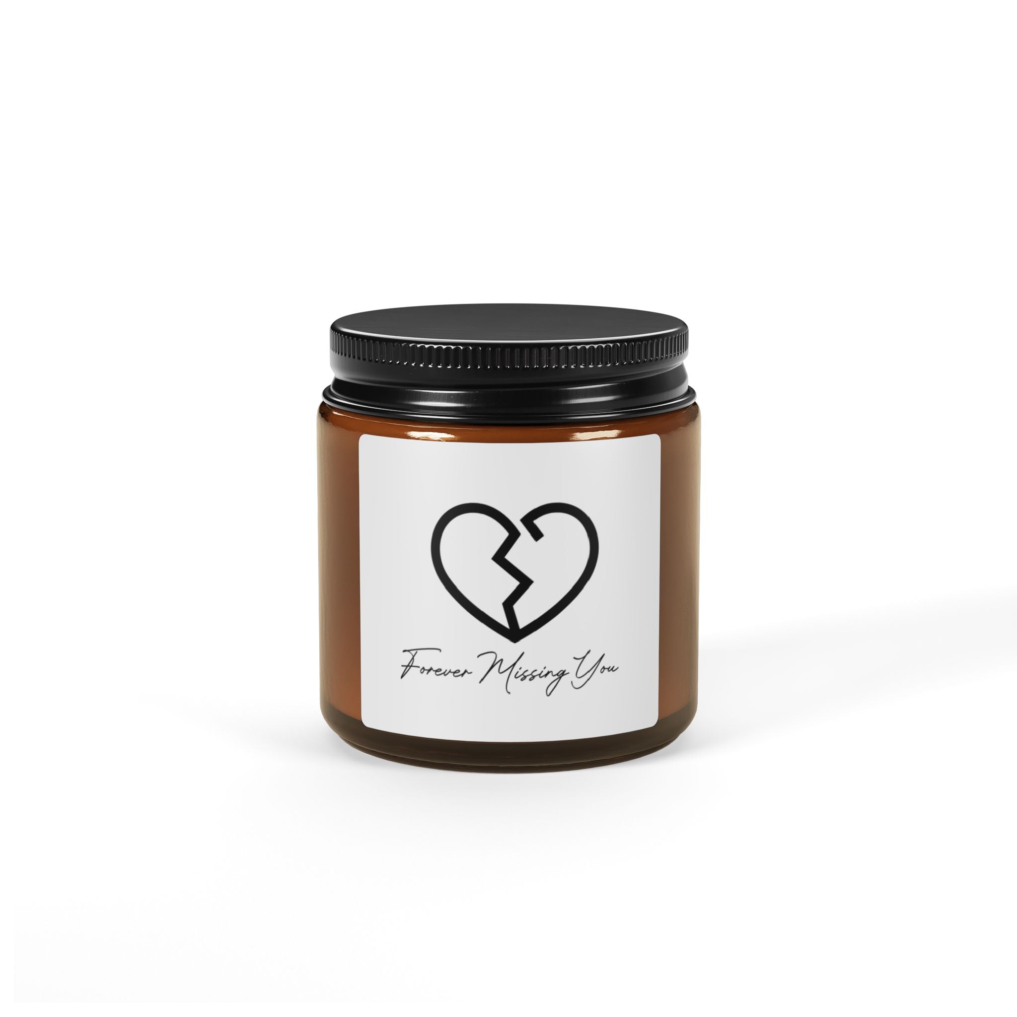 FMY Scented Soy Candle (Multi-Size, Amber Jar)