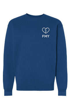 Heavyweight FMY Embroidered Crewneck Sweatshirt