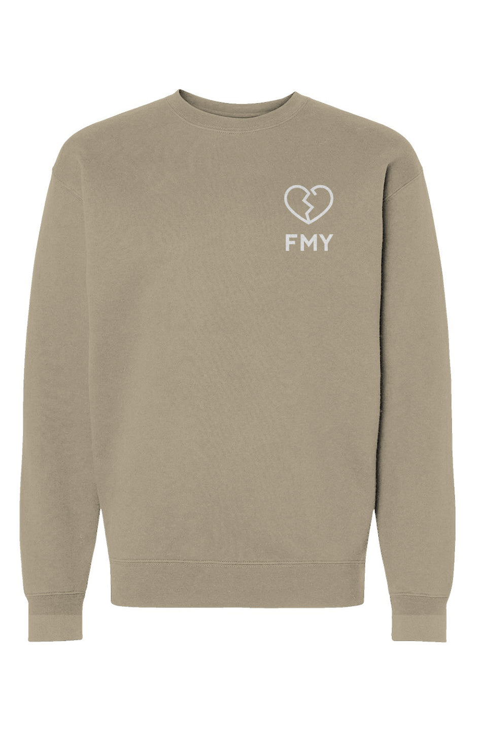 Heavyweight FMY Embroidered Crewneck Sweatshirt