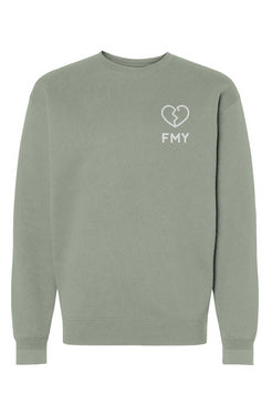 Heavyweight FMY Embroidered Crewneck Sweatshirt