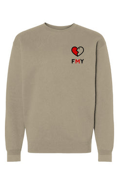 Heavyweight FMY Embroidered Crewneck Sweatshirt