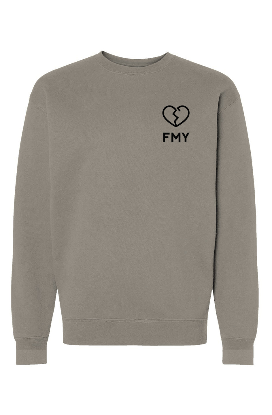 Heavyweight FMY Embroidered Crewneck Sweatshirt