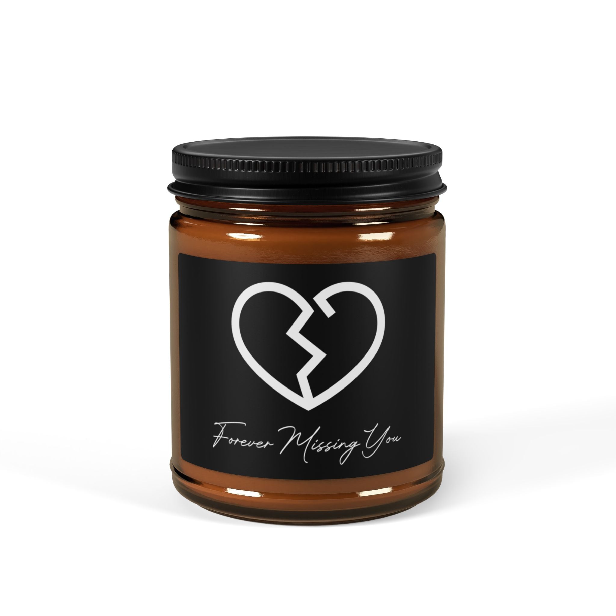 FMY Scented Soy Candle (Multi-Size, Amber Jar)