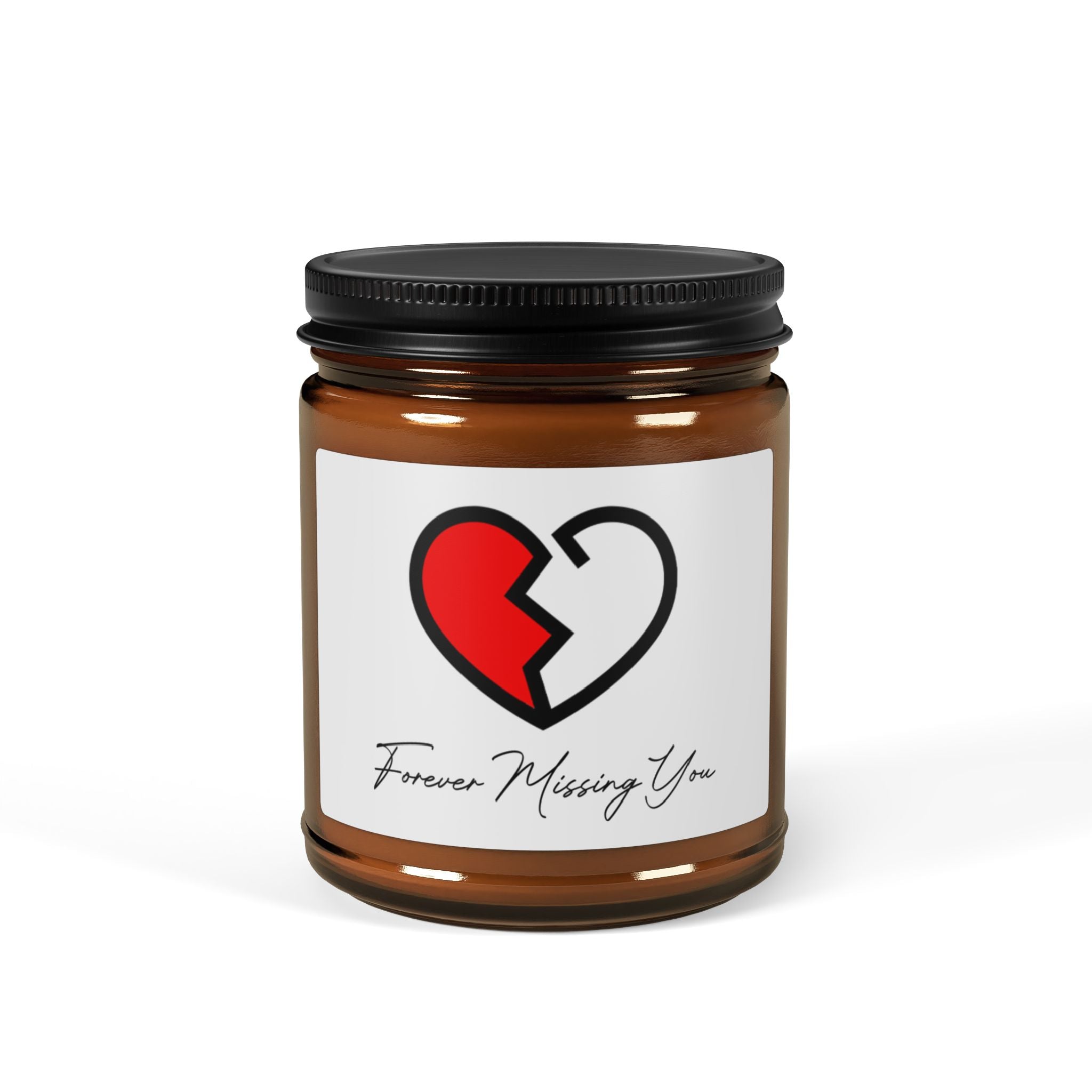 FMY Scented Soy Candle (Multi-Size, Amber Jar)