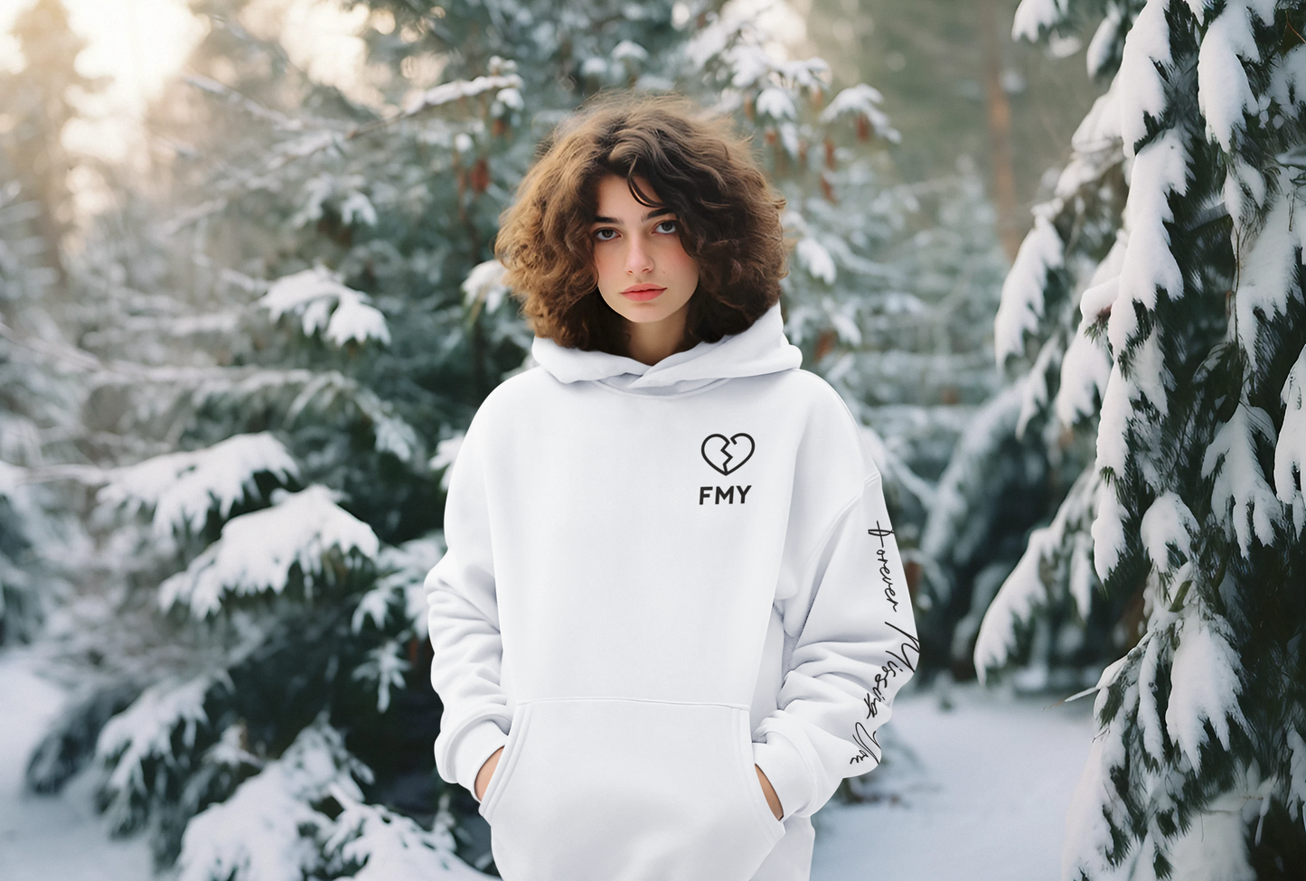 Cozy Hoodie - White